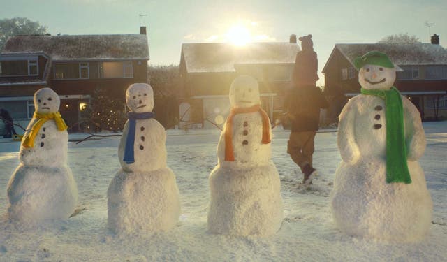 A scene from the Asda's 'gimmick-free' Christmas advert