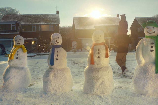 A scene from the Asda's 'gimmick-free' Christmas advert