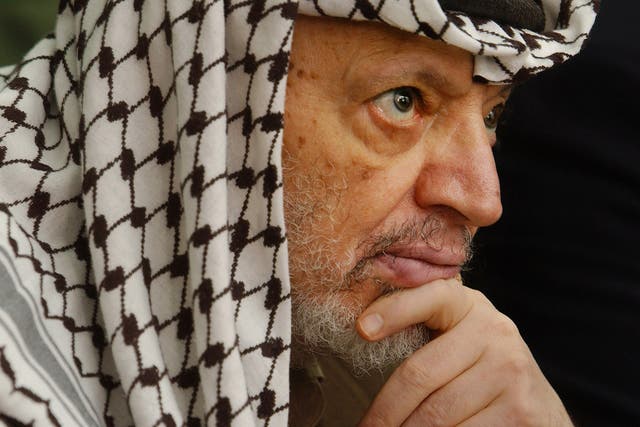 Former Palestinian Leader Yasser Arafat