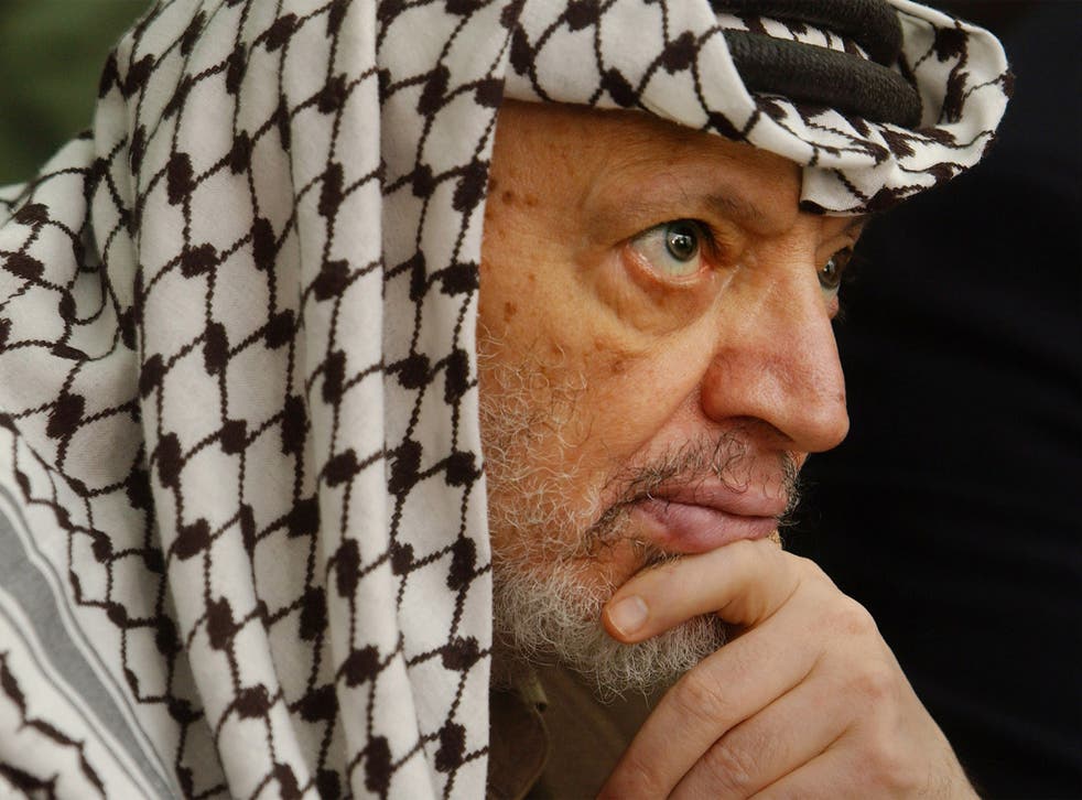 Former Palestinian Leader Yasser Arafat