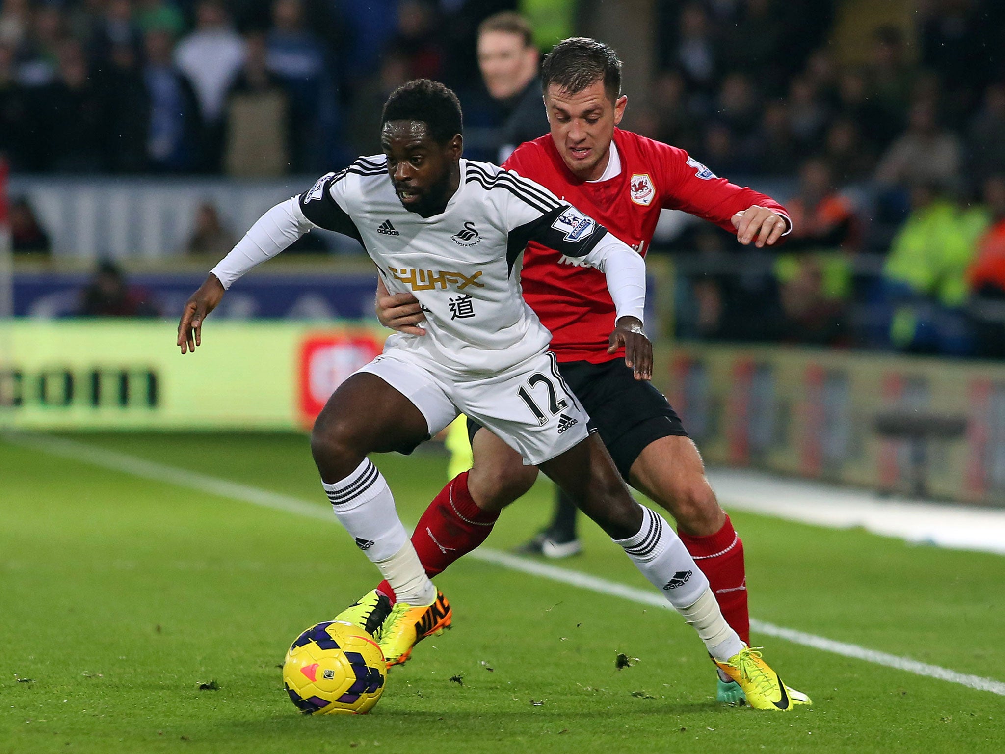 Nathan Dyer has called for a quick response to last weekend's south Wales derby defeat to Cardiff with victory in the Europa League