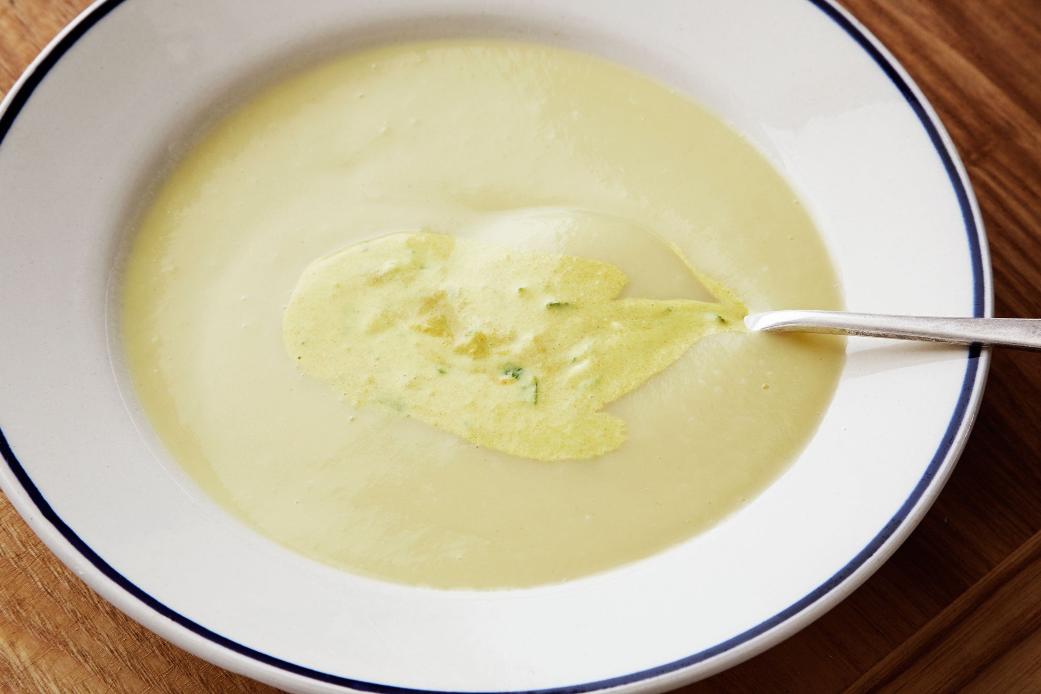 Winter warmer: Curried cauliflower soup