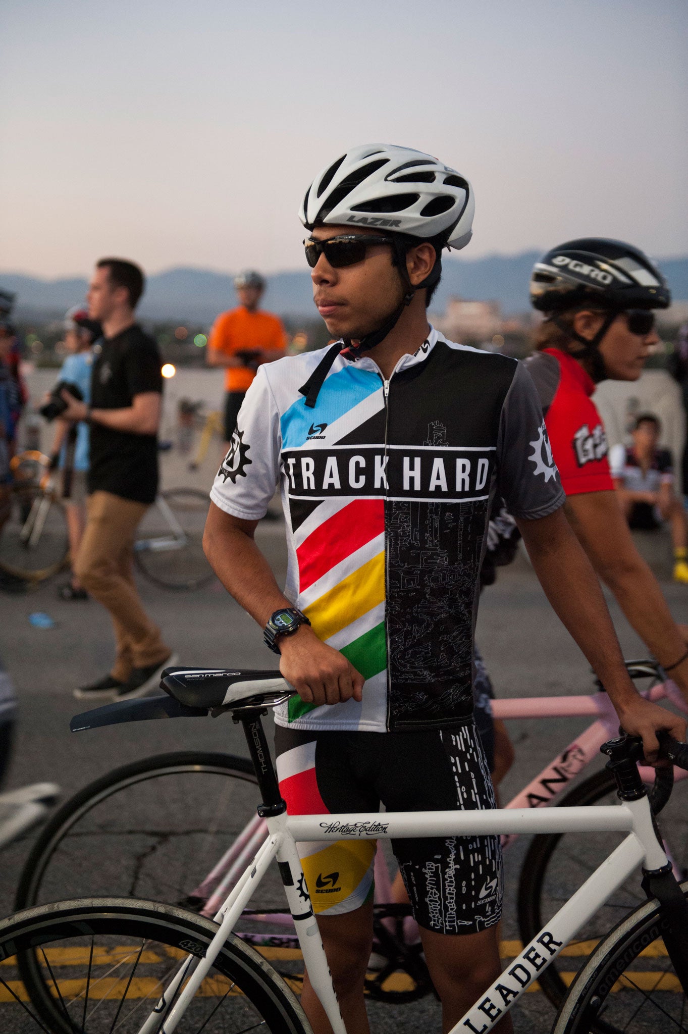 Arthur Alfaro, at 16, was the youngest competitor taking part in the Midnight Drag