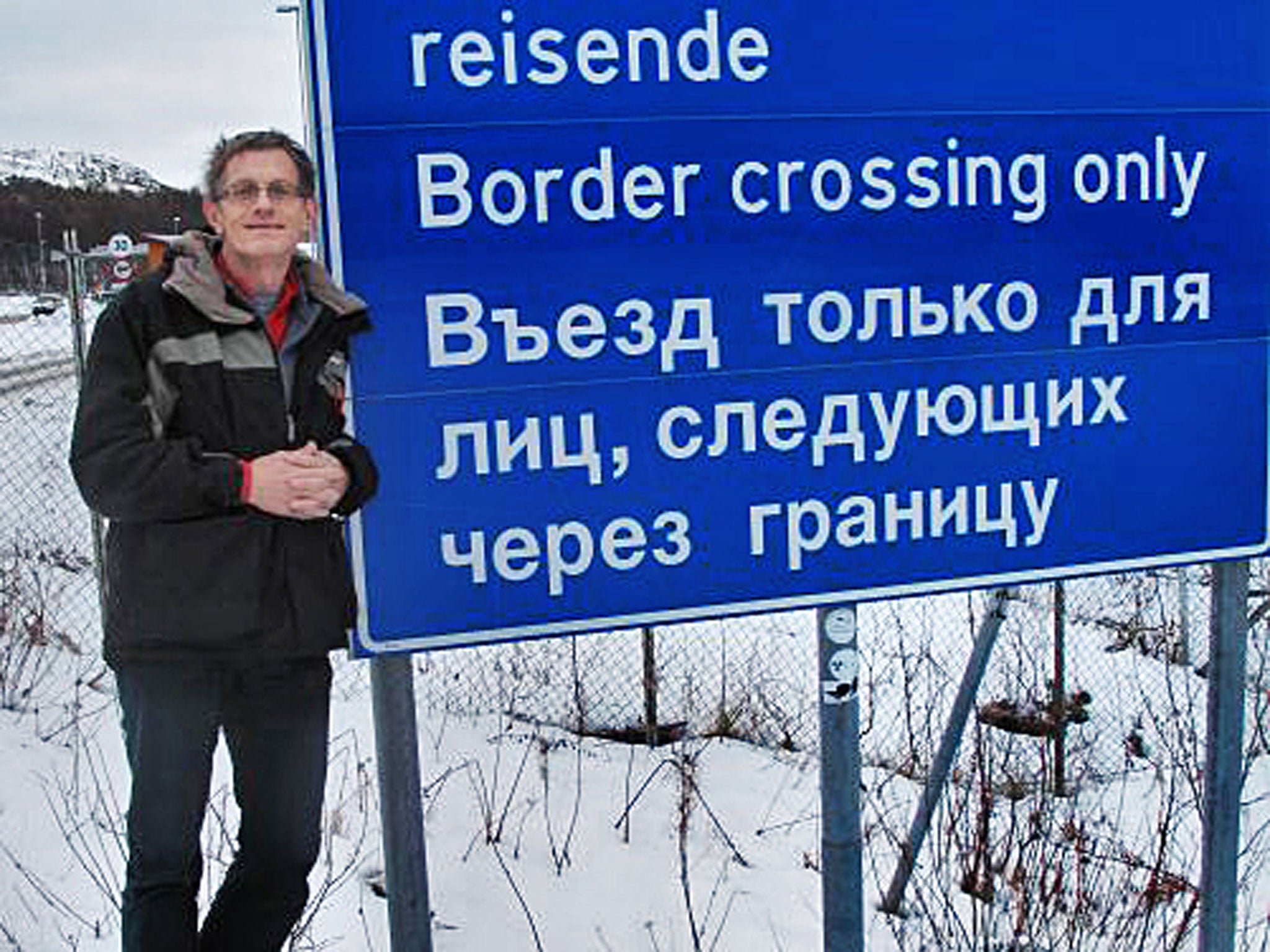 Wild frontier: the only crossing between Russia and Norway