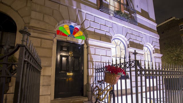 Google rented the house in Fitzroy Square for two days