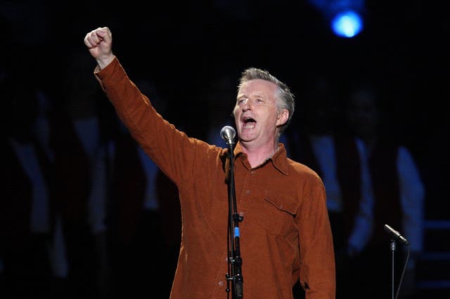 Billy Bragg, here performing at Madison Square Garden in New York City