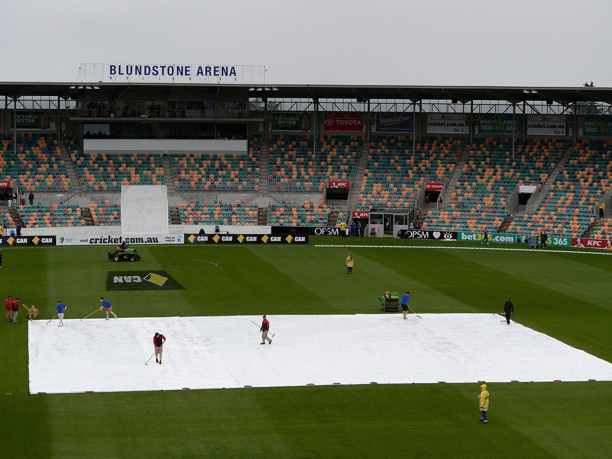 England's Ashes warm-up match was rained off for the second day in succession