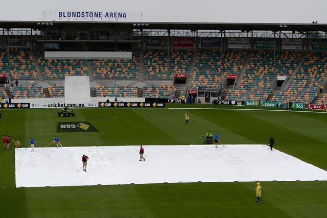 England's Ashes warm-up match was rained off for the second day in succession