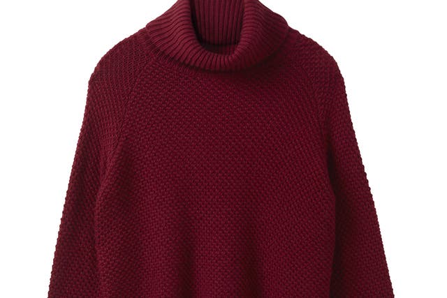 Heart-stitch sweater from Hush, £85, hush-uk.com