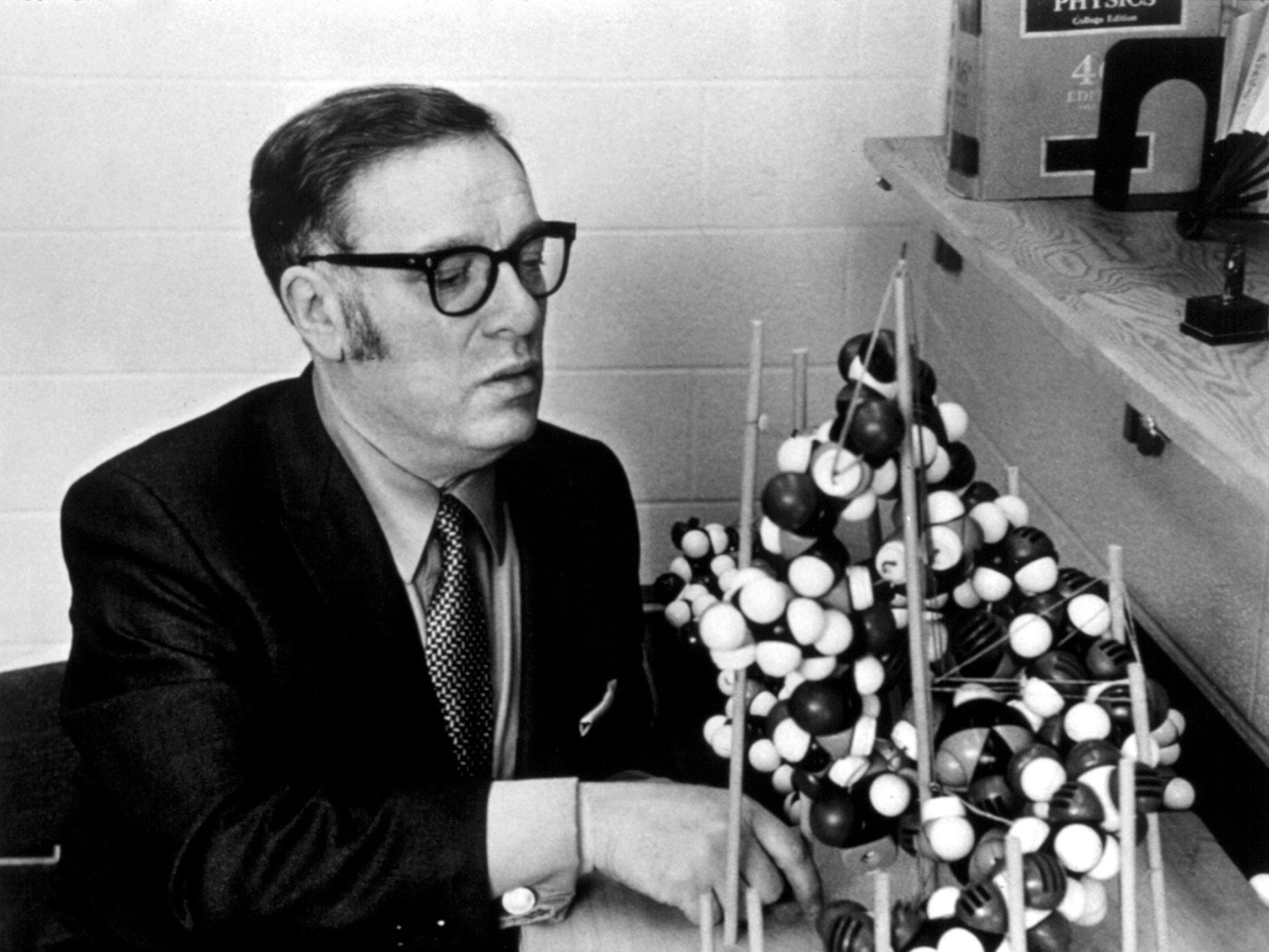 Isaac Asimov had worked as a biochemist at Boston University for more than a decade