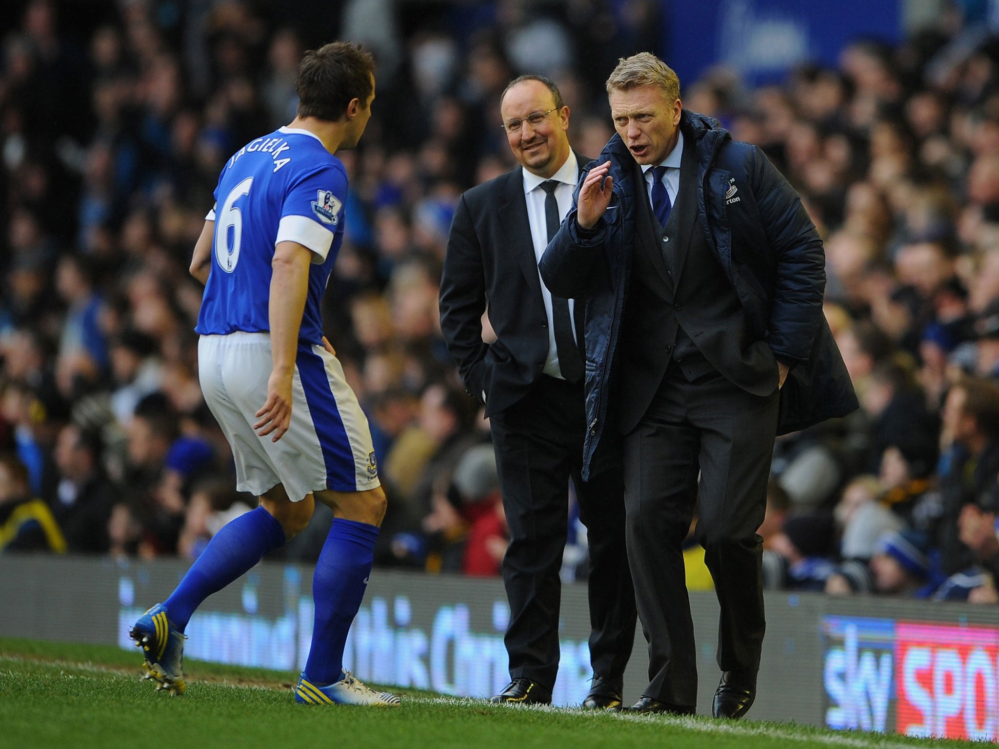 Phil Jagielka says of former manager David Moyes' start at United: 'He will have enough confidence in his own ability' (Getty)