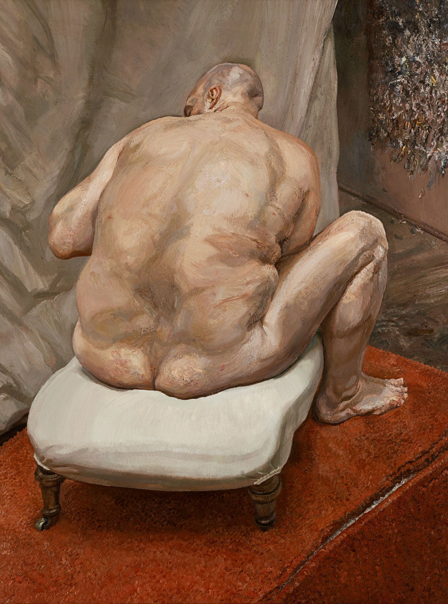 'Naked Man, Back View', 1991-1992