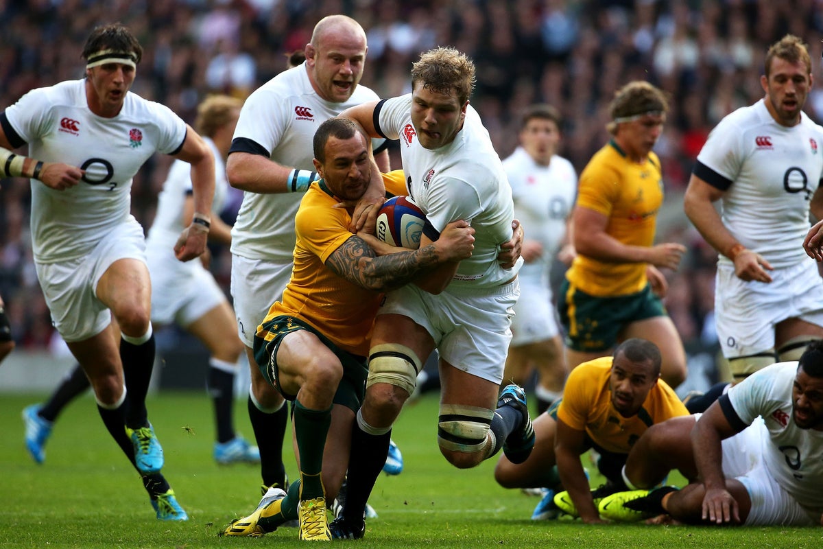 England v Argentina: Joe Launchbury - England’s next Martin Johnson ...