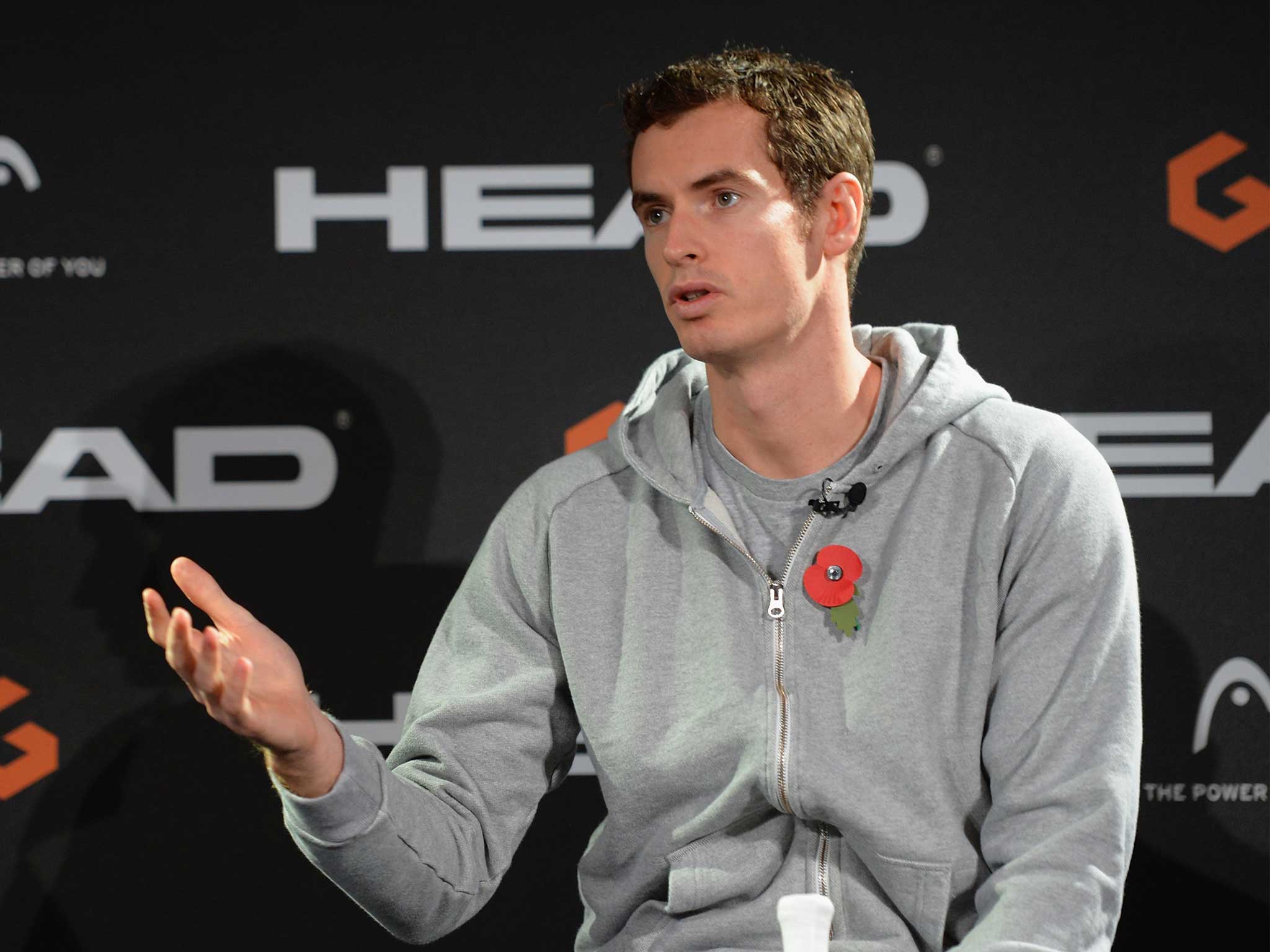 Murray: 'I personally would never go and buy something over the counter in a pharmacy. It's just unprofessional.'