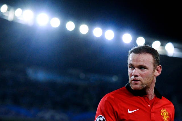 Manchester United striker Wayne Rooney