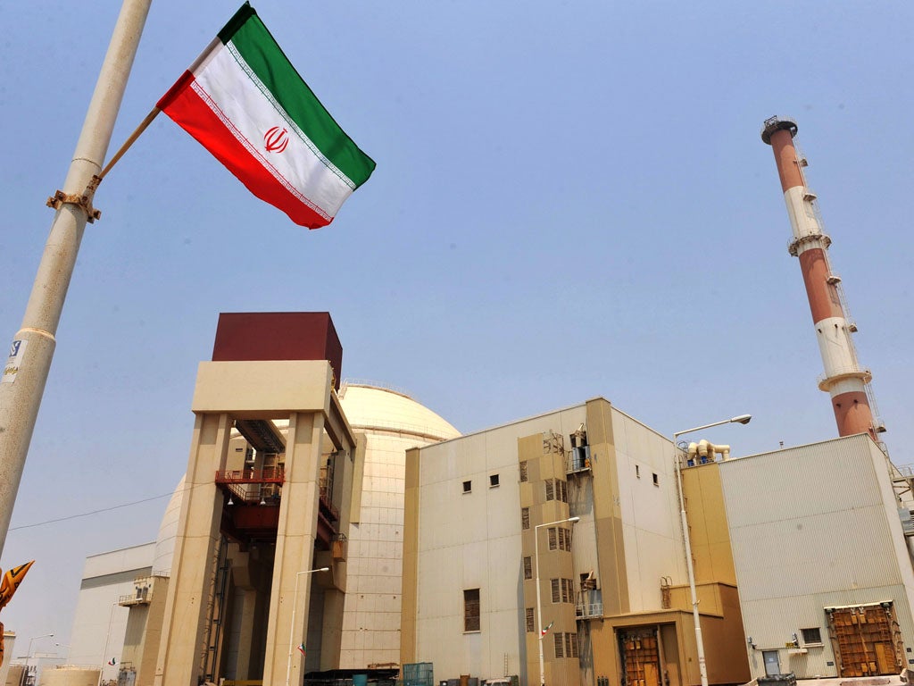 This handout image supplied by the IIPA (Iran International Photo Agency) shows a view of the reactor building at the Russian-built Bushehr nuclear power plant as the first fuel is loaded, on August 21, 2010 in Bushehr, southern Iran.