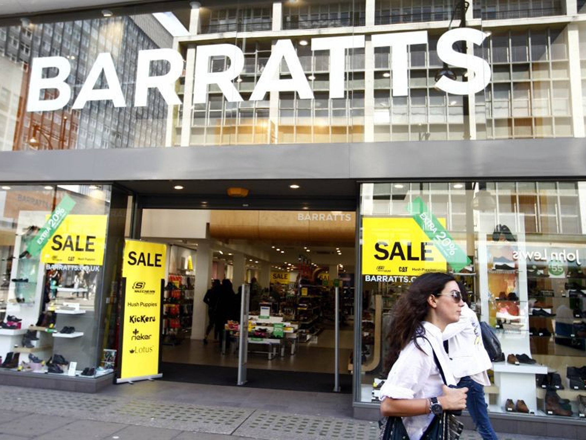 Barratts Shoes has gone into administration for the third time in four years