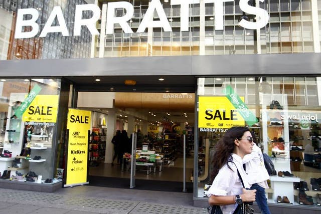 Barratts Shoes has gone into administration for the third time in four years