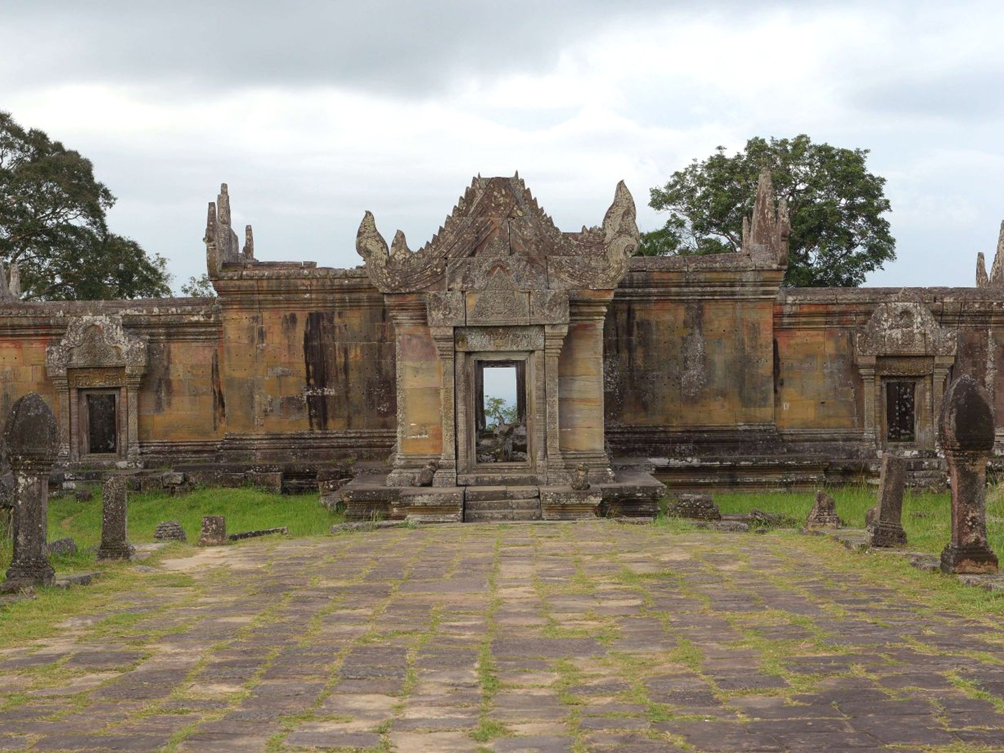 The Preah Vihear temple near Cambodia-Thailand border