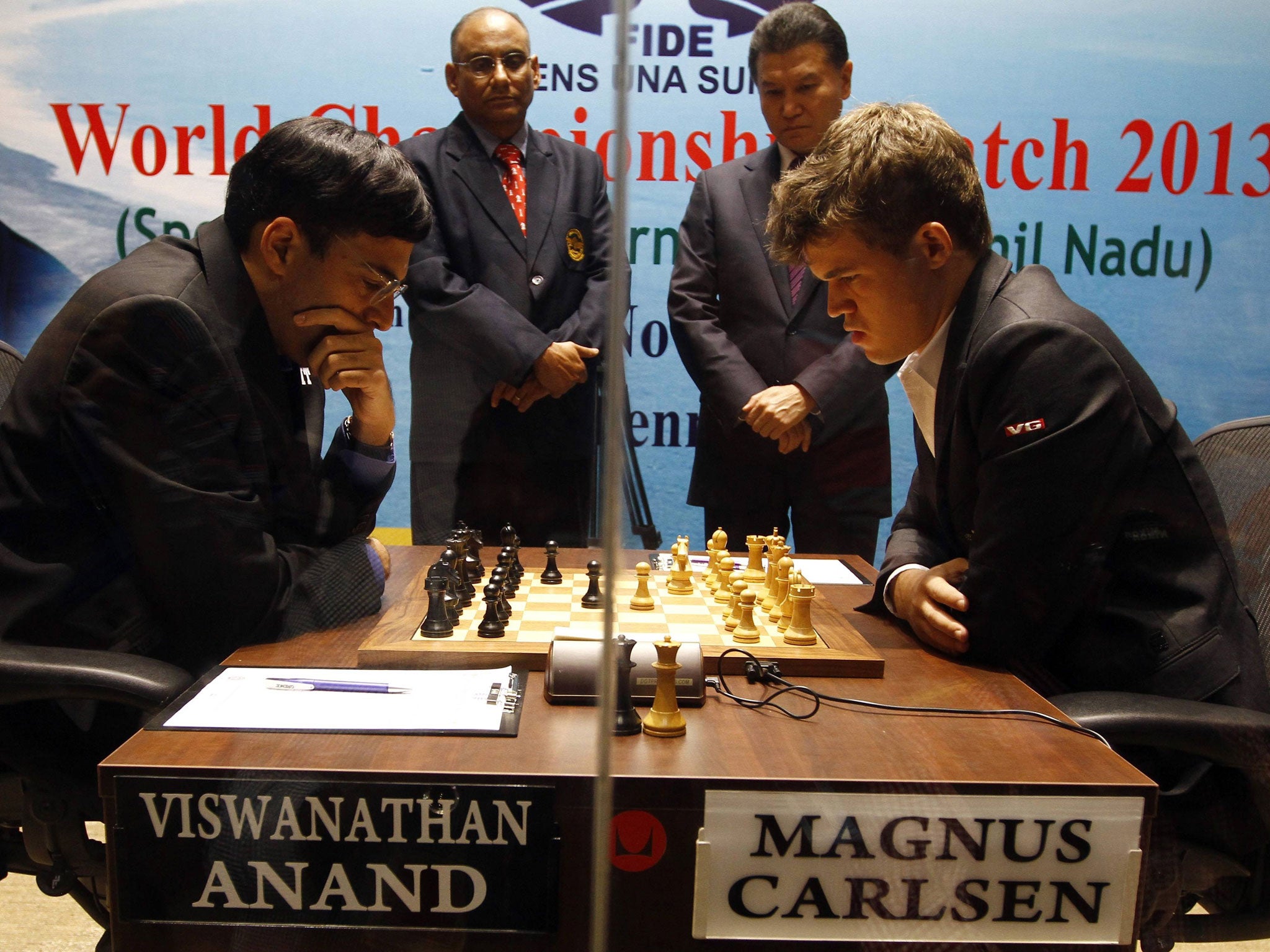 World Chess Championship 2013 Match Viswanathan Anand versus