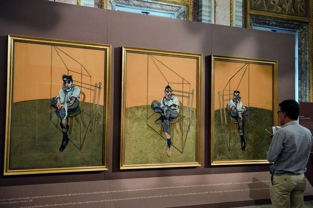 Francis Bacon's 'Three Studies of Lucian Freud' has an asking price of $85m