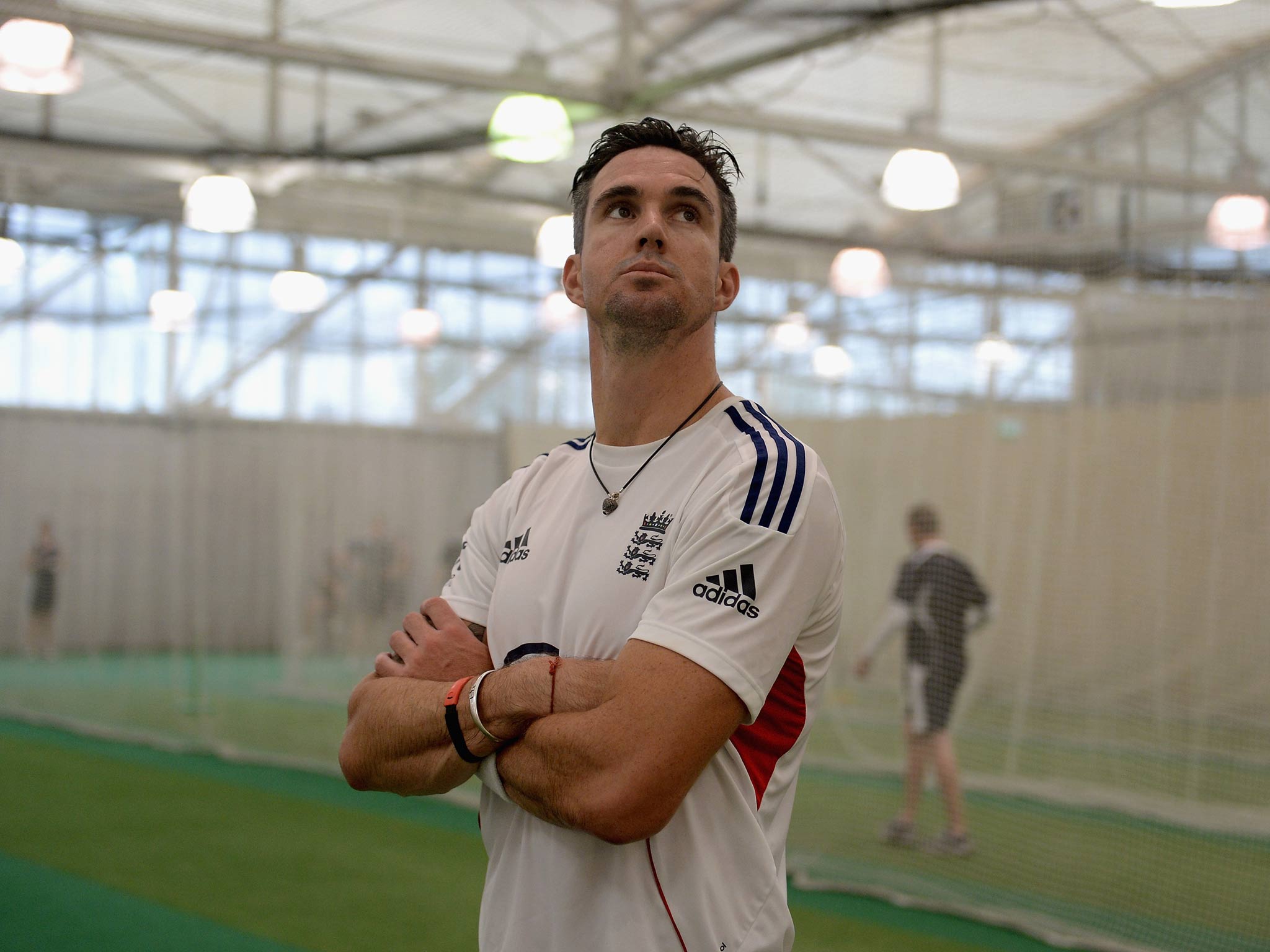 Kevin Pietersen of England during a nets session at Sydney Cricket Ground