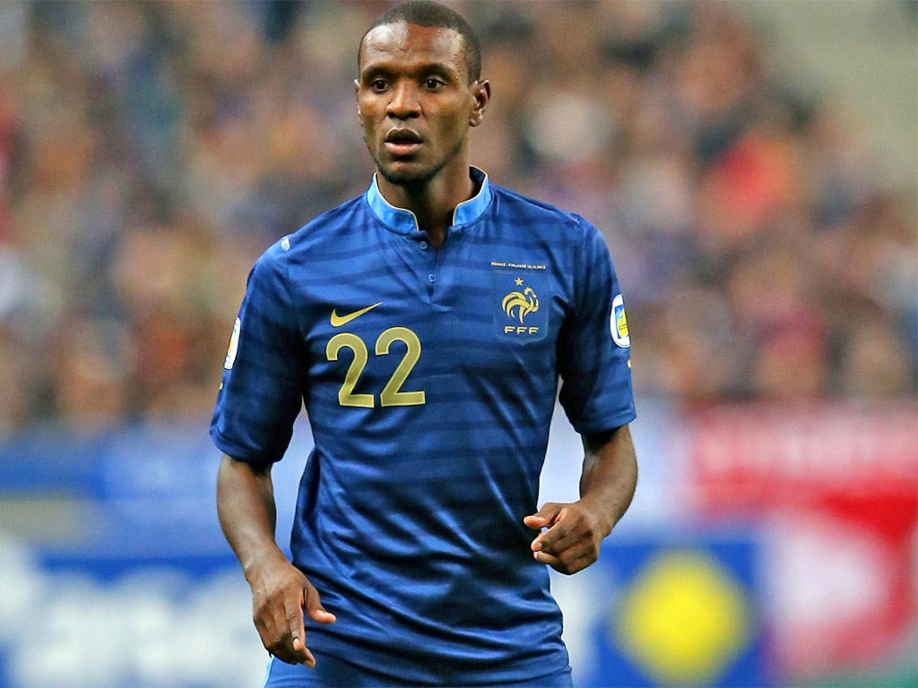 Eric Abidal is back in the France team for their play-offs after his liver transplant last year