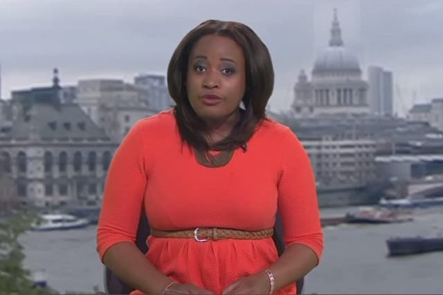 ITV news presenter Charlene White was hit with a barrage of abuse after not wearing a poppy on-air.