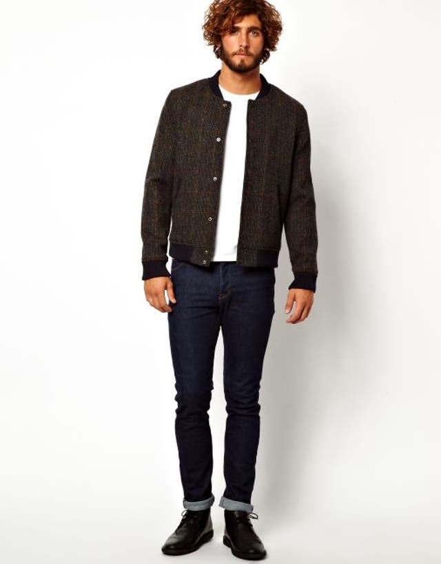 Model wears jacket £100, jeans £50; all Crafted In by Asos,asos.com