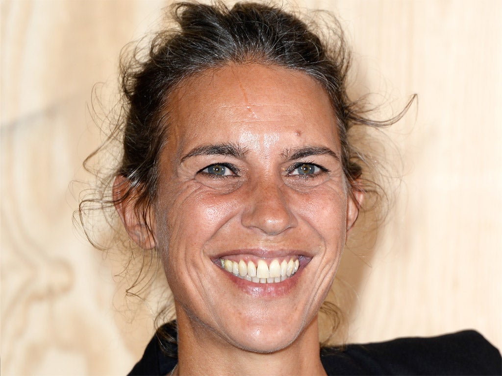 Parisian fashion designer Isabel Marant