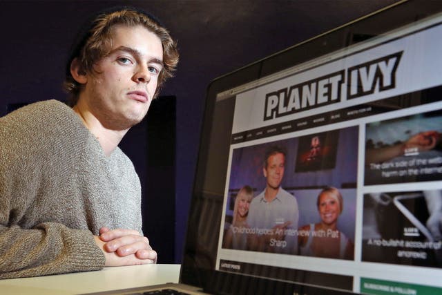 Robert Hall, an english student at Goldsmiths University, is on a zero-pay contract at Planet Ivy