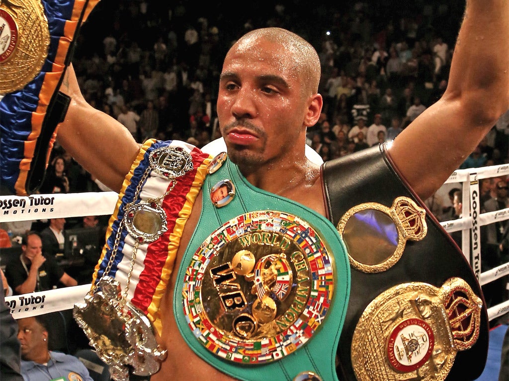 Andre Ward is a born-again Christian and unbeaten in 26 fights as a professional