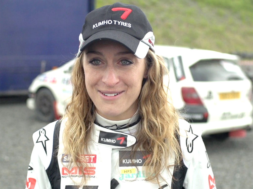 Olympic winner Amy Williams is making her rallying debut