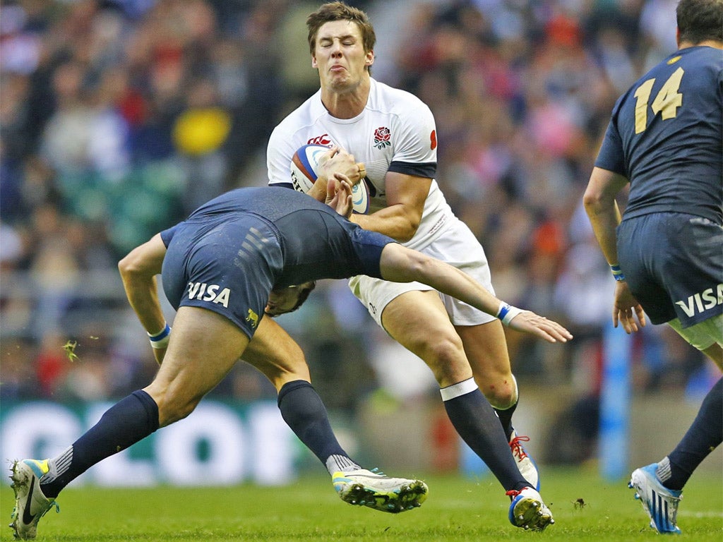 England need to get Joel Tomkins more involved than he was against Argentina