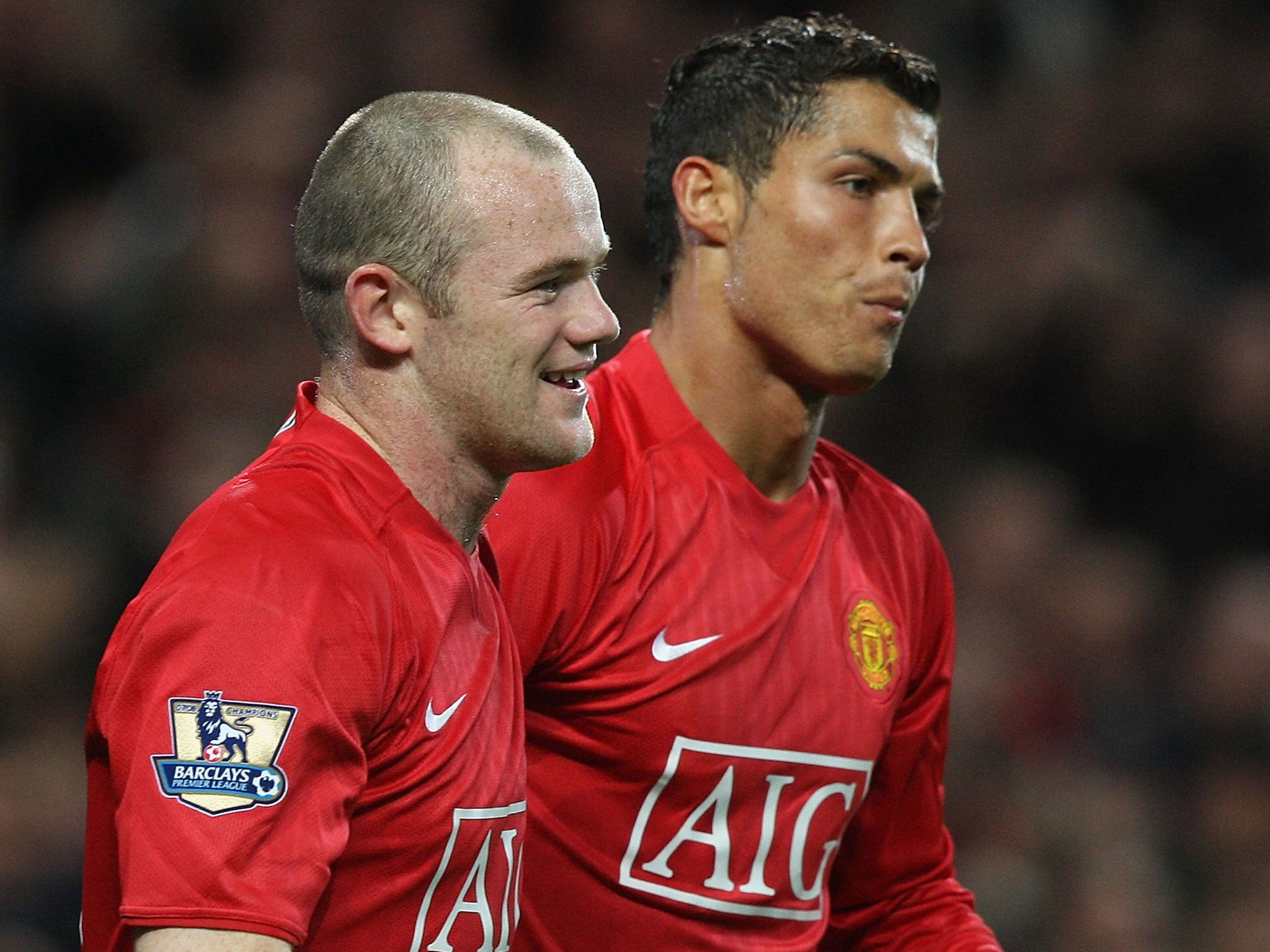 Cristiano Ronaldo says Wayne Rooney looks better now he has hair