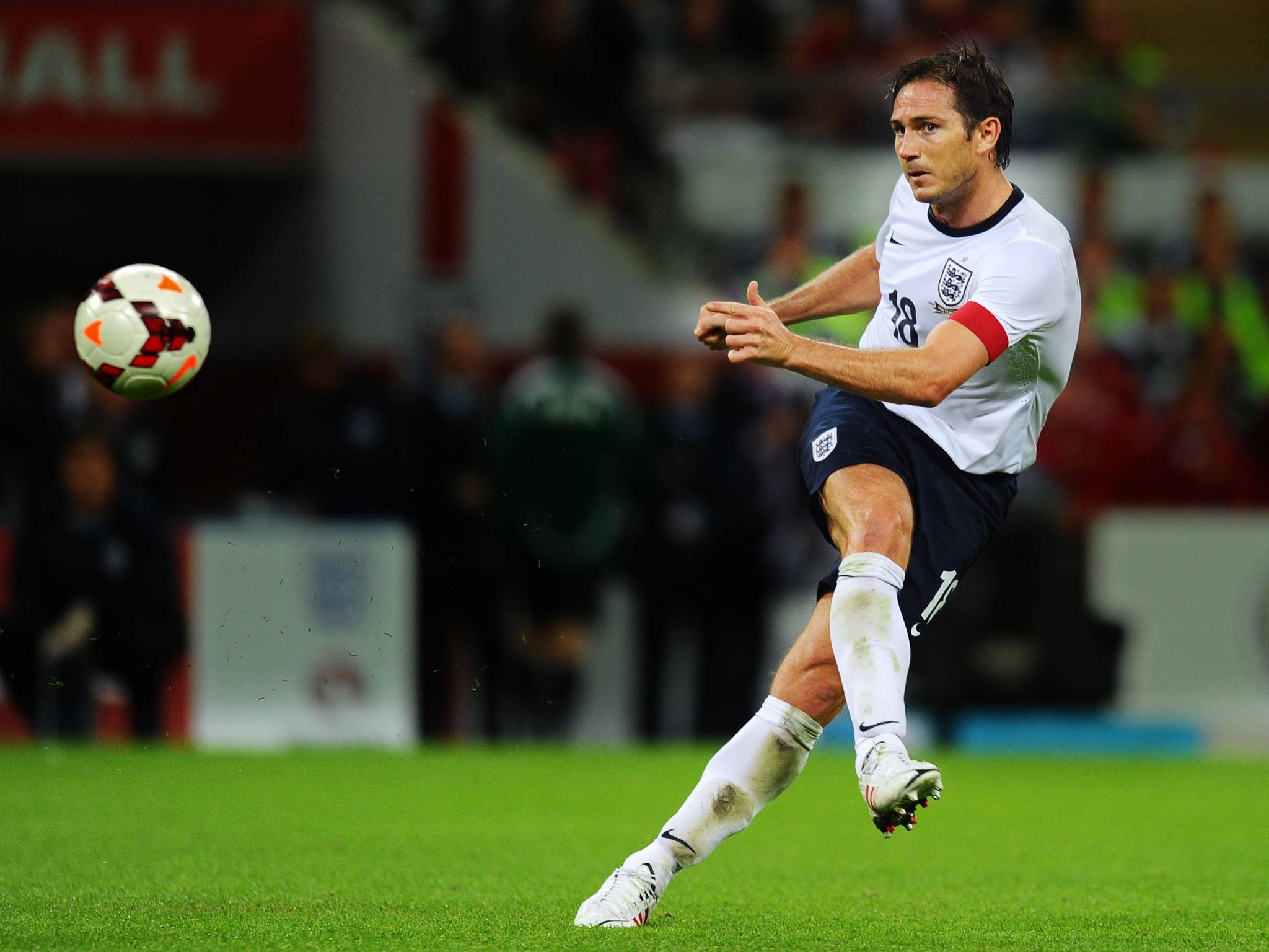 England midfielder Frank Lampard