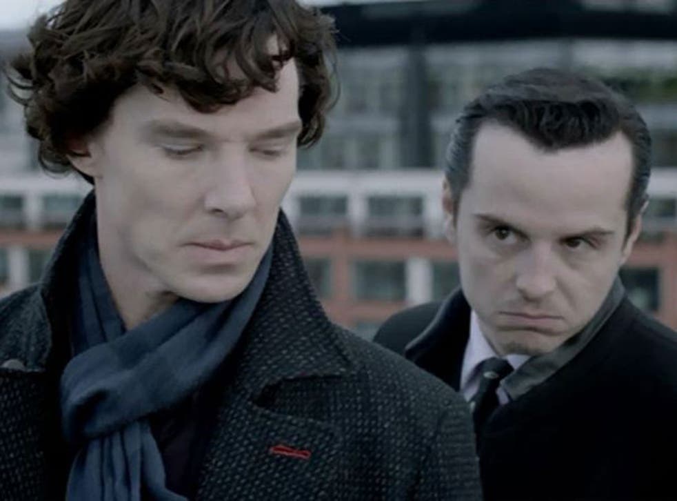 Sherlock and Moriarty are 'absolutely obsessed with each other', confirms  Andrew Scott | The Independent | The Independent