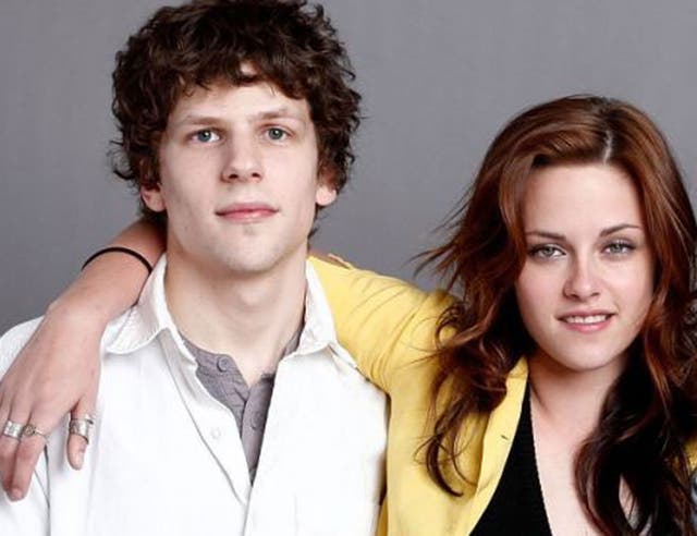 Kristen Stewart (right) and Jesse Eisenberg (left) will team up again for action comedy American Ultra