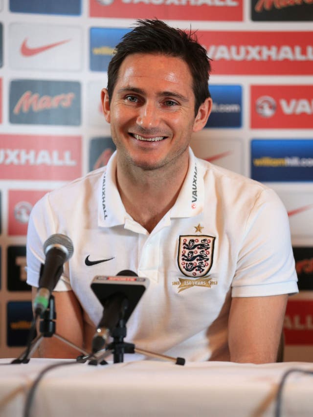 Frank Lampard will be handed a golden cap by Sir Geoff Hurst