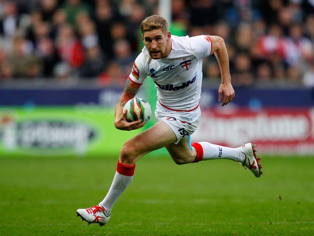 England full-back Sam Tomkins