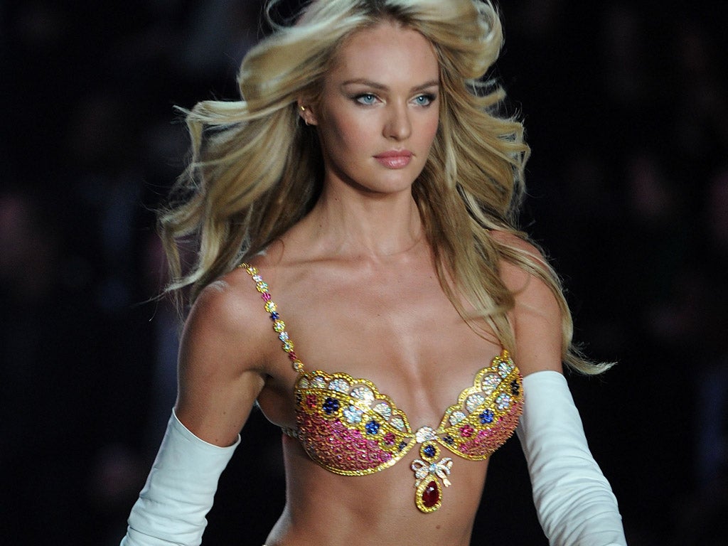 Model Candice Swanepoel sported the Royal Fantasy Bra and Belt at the Victoria's Secret Fashion Show in New York this week. At $10 million, do you think this would be fit for her Royal Highness?