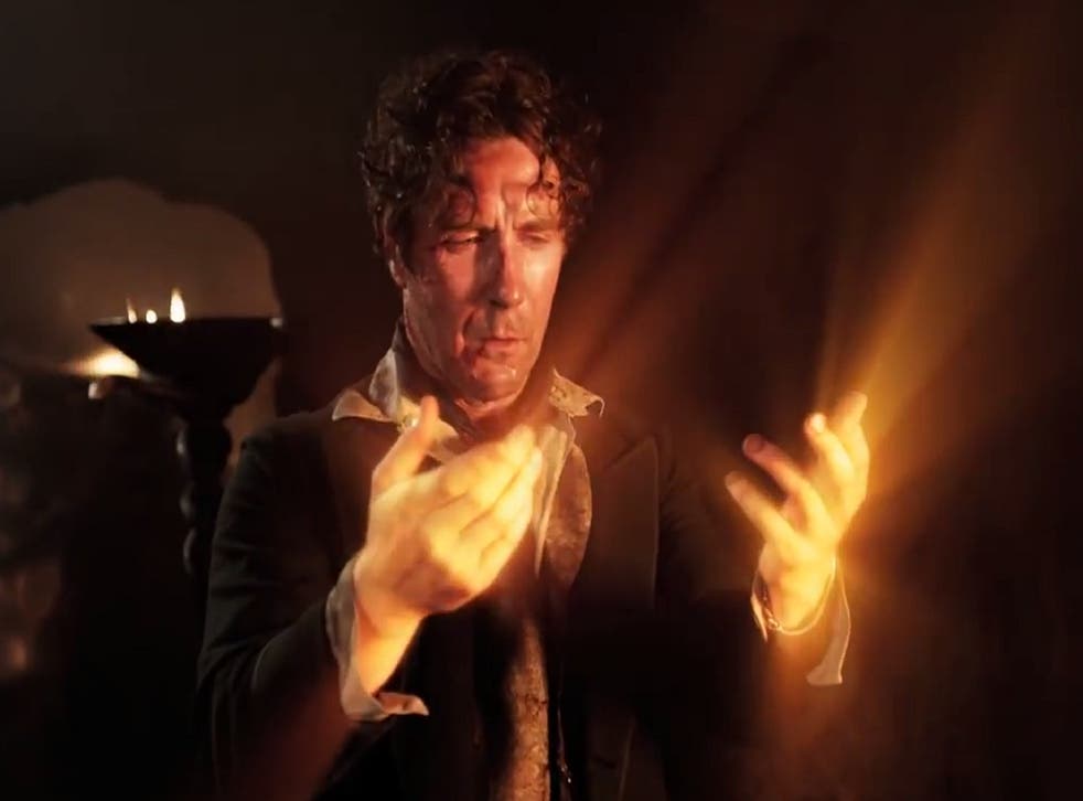 Paul McGann returned as the Time Lord in 'The Night of the Doctor'