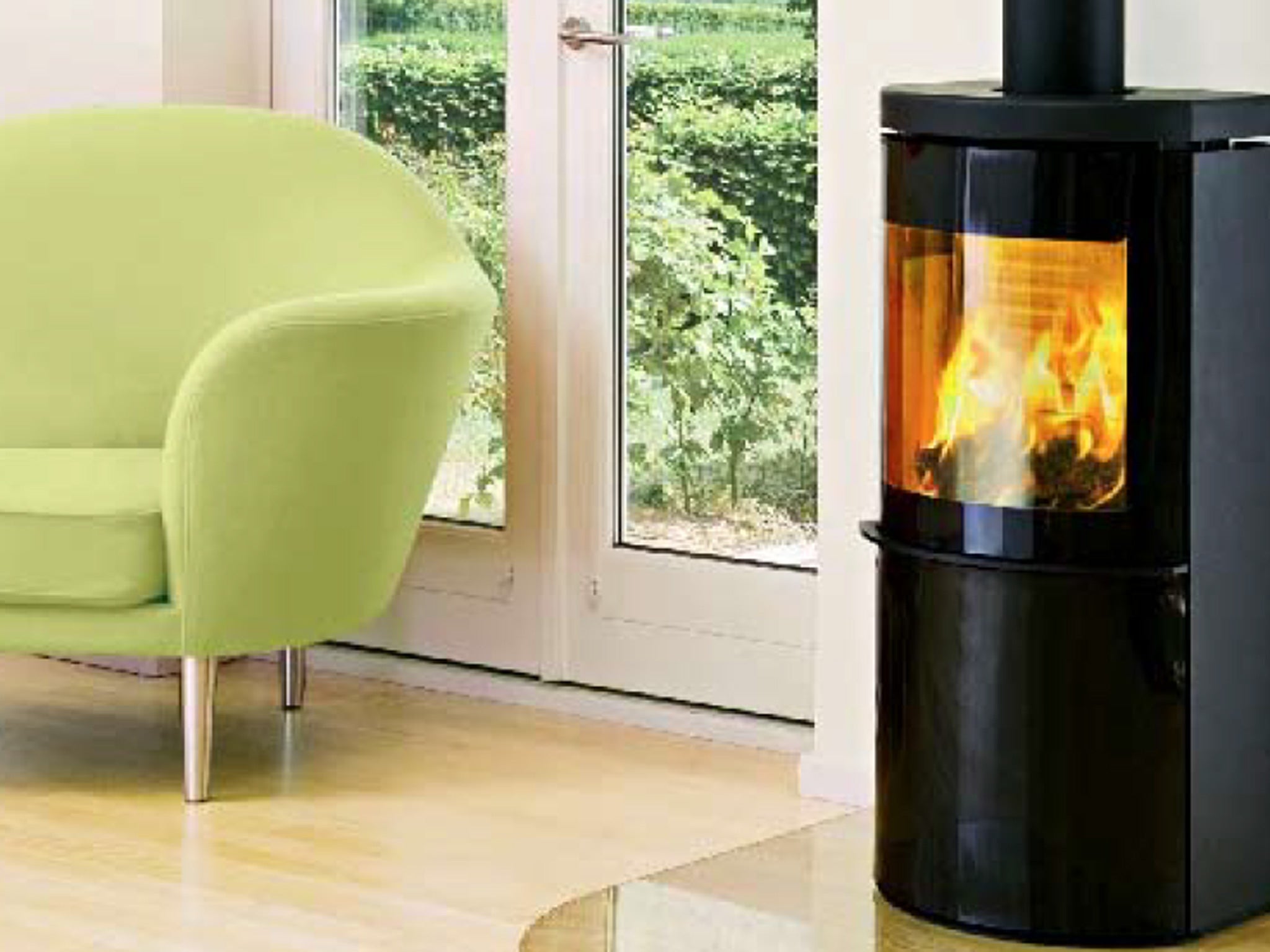 Radiating comfort: the Hwam 3410 wood burner from Euroheat