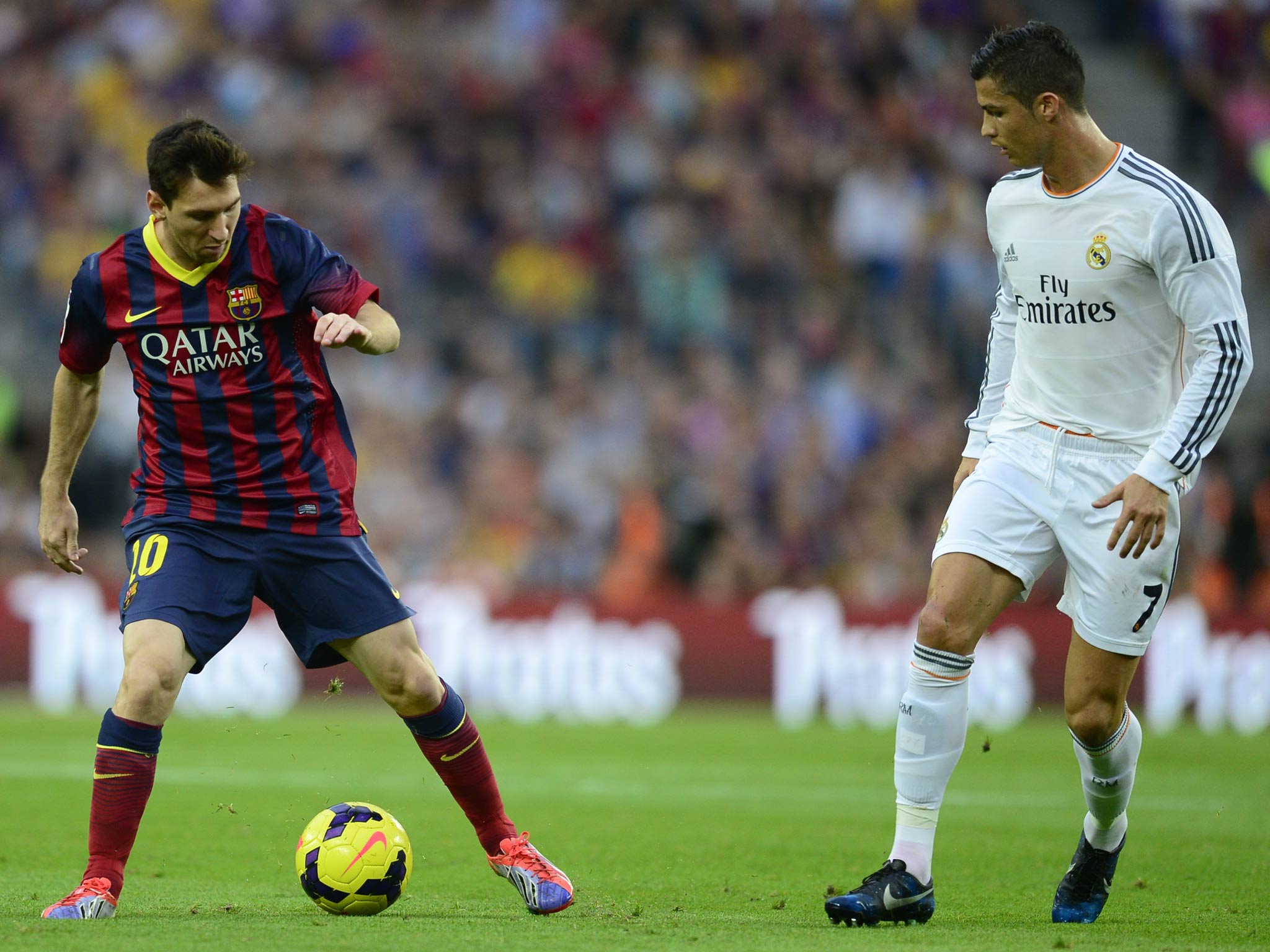 STATS: Lionel Messi vs. Cristiano Ronaldo, head-to-head - Barca