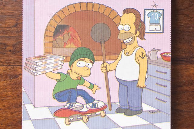 A take on 'The Simpsons', Italy, 2012