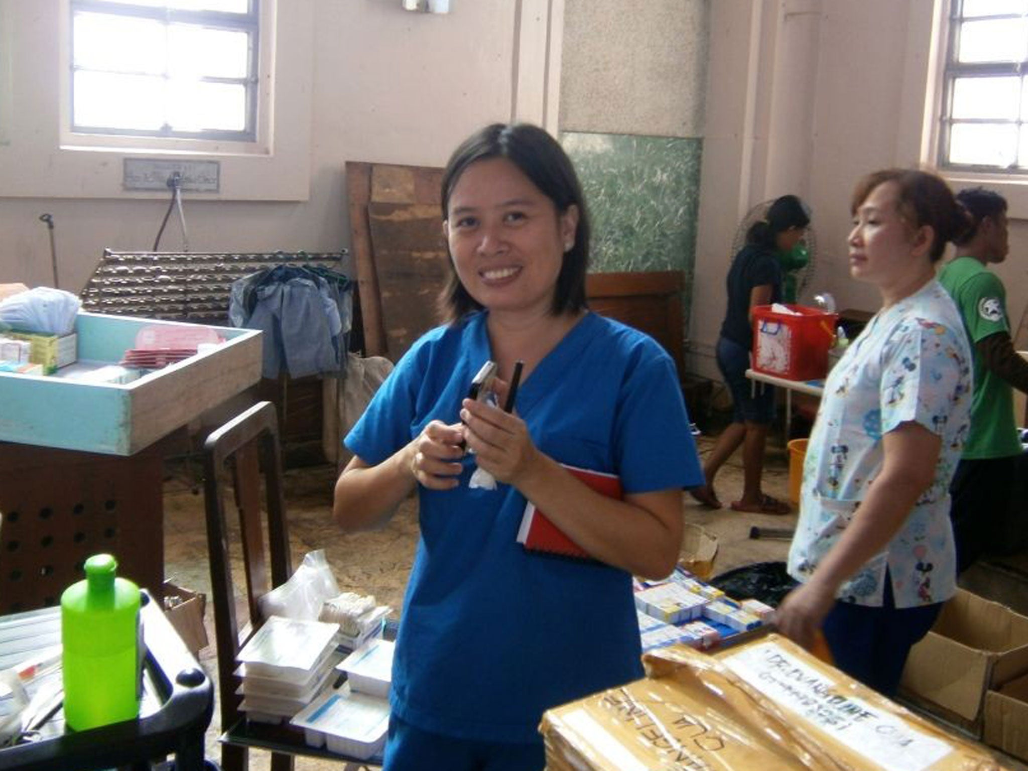 Dr Evangeline Cua rapidly organised aid in Tacloban