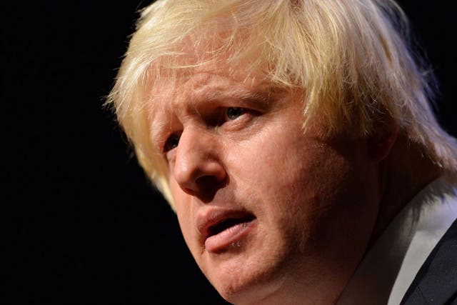 London Mayor Boris Johnson says people should stop 'bashing' the super-rich