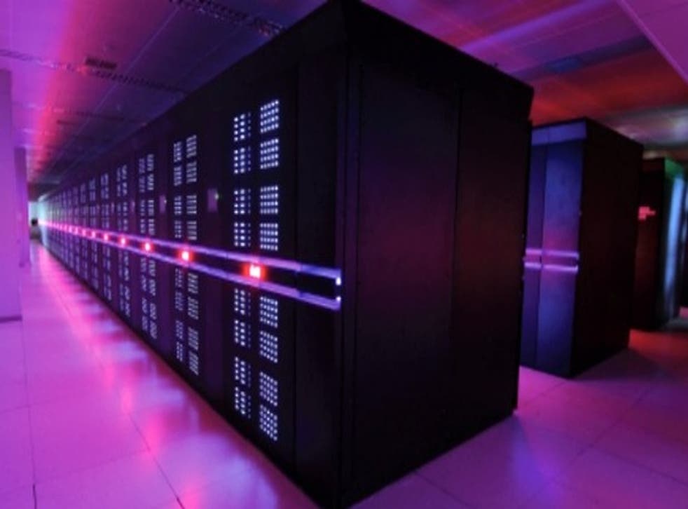 The Tianhe-2 (pictured) contains 16,000 compute nodes - each with 88GB of RAM - and uses a total of 312,000,000 Intel cores.