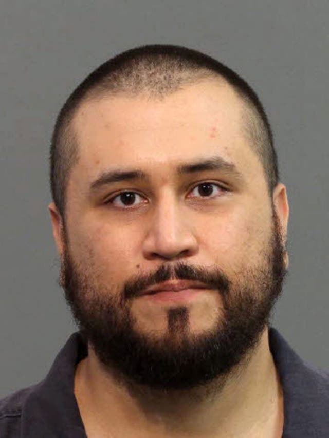 George Zimmerman in a booking photo after being arrested in connection with a 'domestic disturbance' 