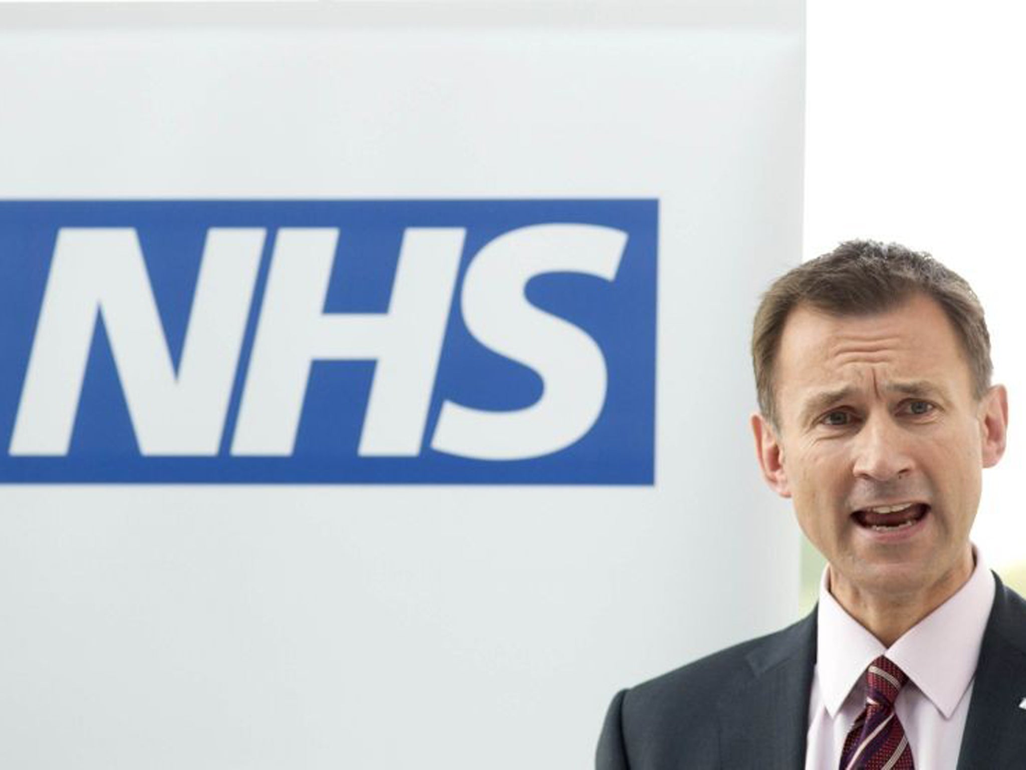 Health Secretary Jeremy Hunt said the quality of NHS care at weekends was 'completely unacceptable'